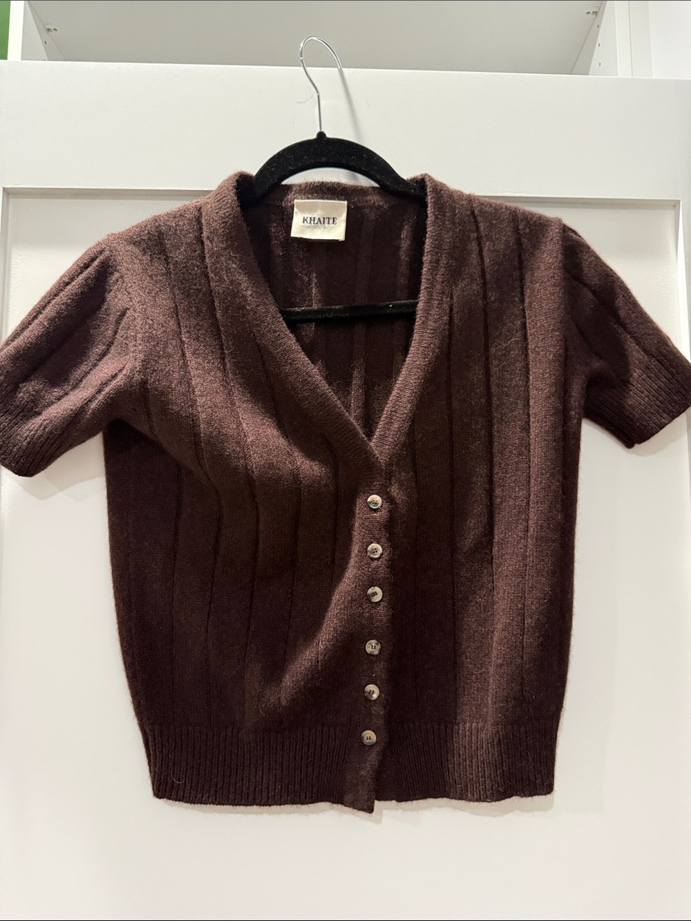 KHAITE cashmere  Button Cardigan
